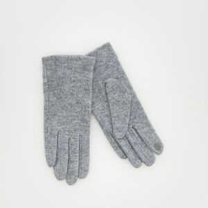 Reserved - Vlněné rukavice - Světle šedá