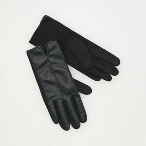 Reserved - Ladies` gloves - Černý