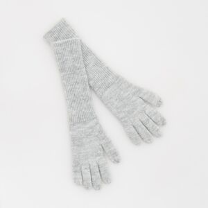Reserved - Ladies` gloves - Světle šedá