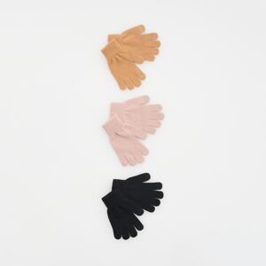 Reserved - Girls` gloves multi - Růžová