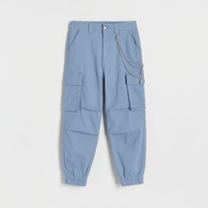 Reserved - Girls` trousers - Modrá