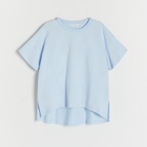 Reserved - Bavlněné tričko - Modrá