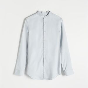 Reserved - Košile slim fit z Tencel™ Lyocellu - Modrá