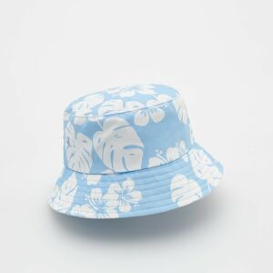 Reserved - Vzorovaný klobouk bucket hat - Modrá