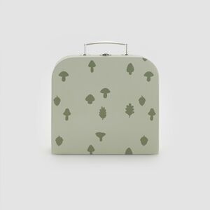 Reserved - Kartonový kufřík - Zelená