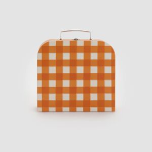 Reserved - Kartonový kufřík - Oranžová
