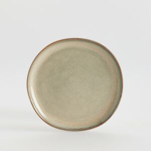 Reserved - Rustikální keramický talíř - Béžová