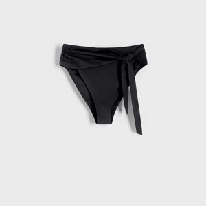 Reserved - Ladies` beachwear briefs - Černý