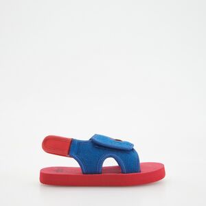 Reserved - Pantofle se zapínáním na suchý zip Elmo - Červená