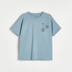 Reserved - Tričko s potiskem - Modrá