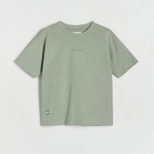 Reserved - Tričko s vyšíváním - Zelená