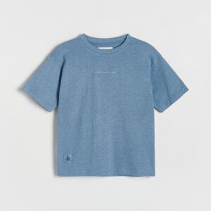 Reserved - Tričko s vyšíváním - Modrá