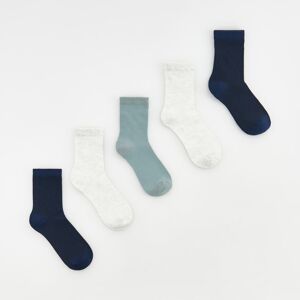Reserved - Ponožky 5 pack - Tyrkysová