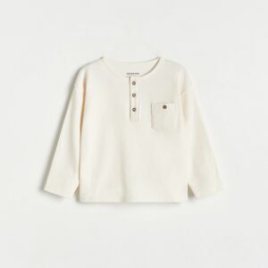 Reserved - Babies` blouse - Krémová
