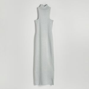 Reserved - Šaty s metalizovanou nití - Stříbrná
