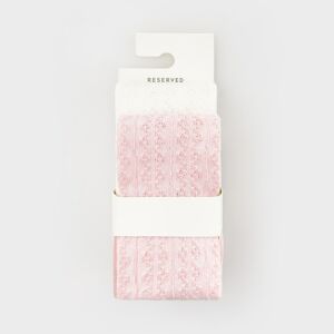 Reserved - Babies` tights multi - Růžová