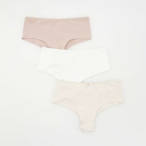 Reserved - Kalhotky šortky 3 pack - Růžová