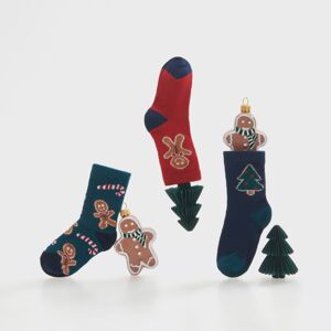 Reserved - Boys` socks multi - Zelená