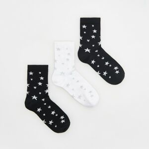 Reserved - Girls` socks multi - Černý