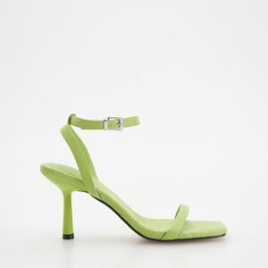 Reserved - Sandály na podpatku - Zelená