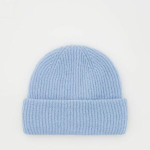 Reserved - Pruhovaná pleteninová čepice - Modrá