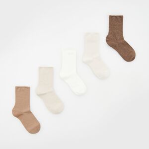 Reserved - Ponožky 5 pack - Krémová