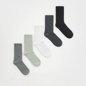 Reserved - 5 balení ponožek - Šedá