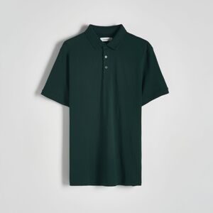 Reserved - Polo košile střihu regular - Khaki