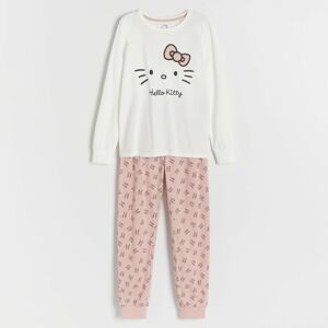 Reserved - Dvoudílné pyžamo - Růžová