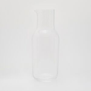 Reserved - Karafa z bublinkového skla - Bílá