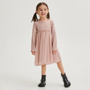 Reserved - Šaty s tylovou sukní - Růžová