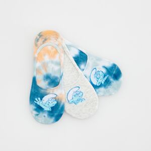 Reserved - Sada 3 párů neviditelných ponožek - Modrá