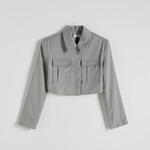 Reserved - Ladies` jacket - Světle šedá