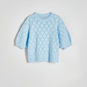 Reserved - Ladies` sweater - Modrá